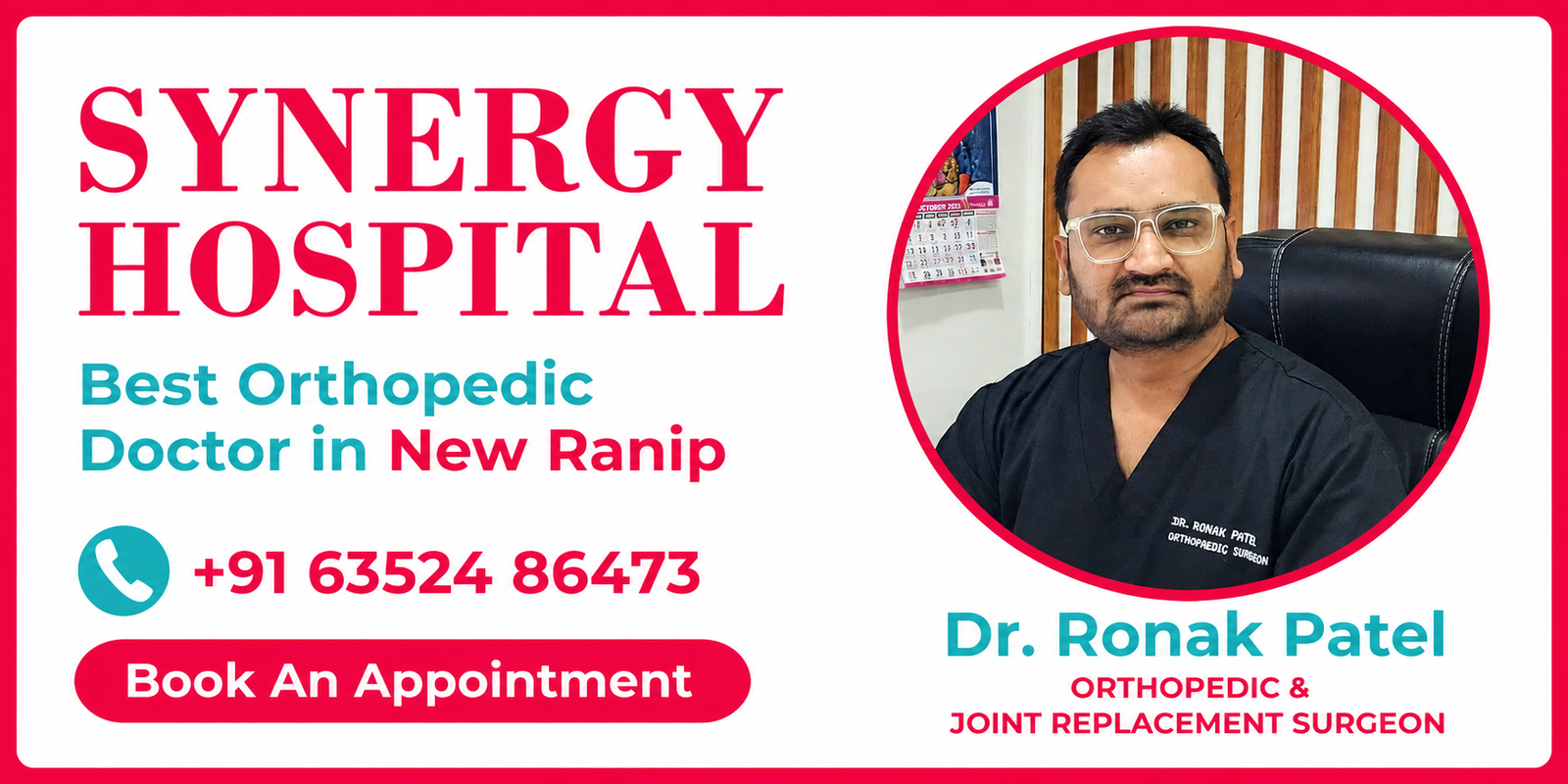 Best Orthopedic Doctor In New Ranip – Synergy Hospital
